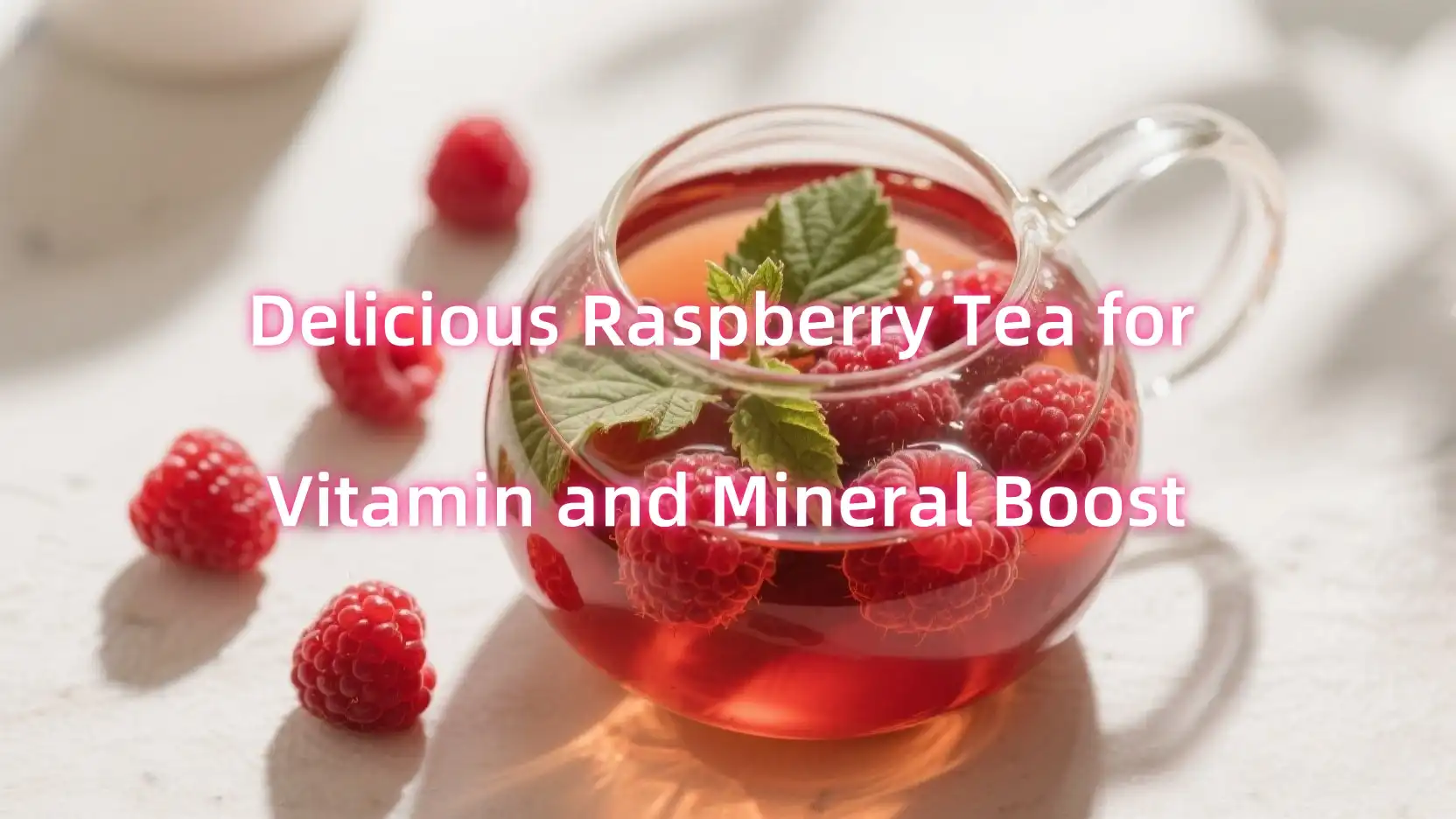Delicious Raspberry Tea for Vitamin and Mineral Boost